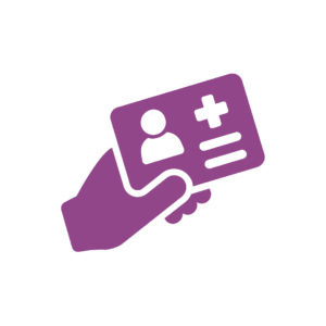 You have a valid Health Coverage icon