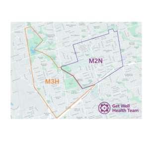 Get Well Family Health Team catchment area