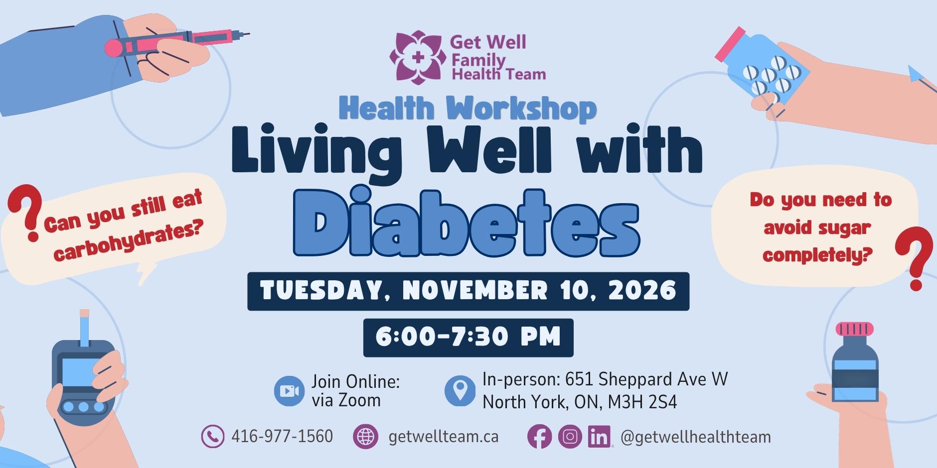 Living Well with Diabetes Workshop